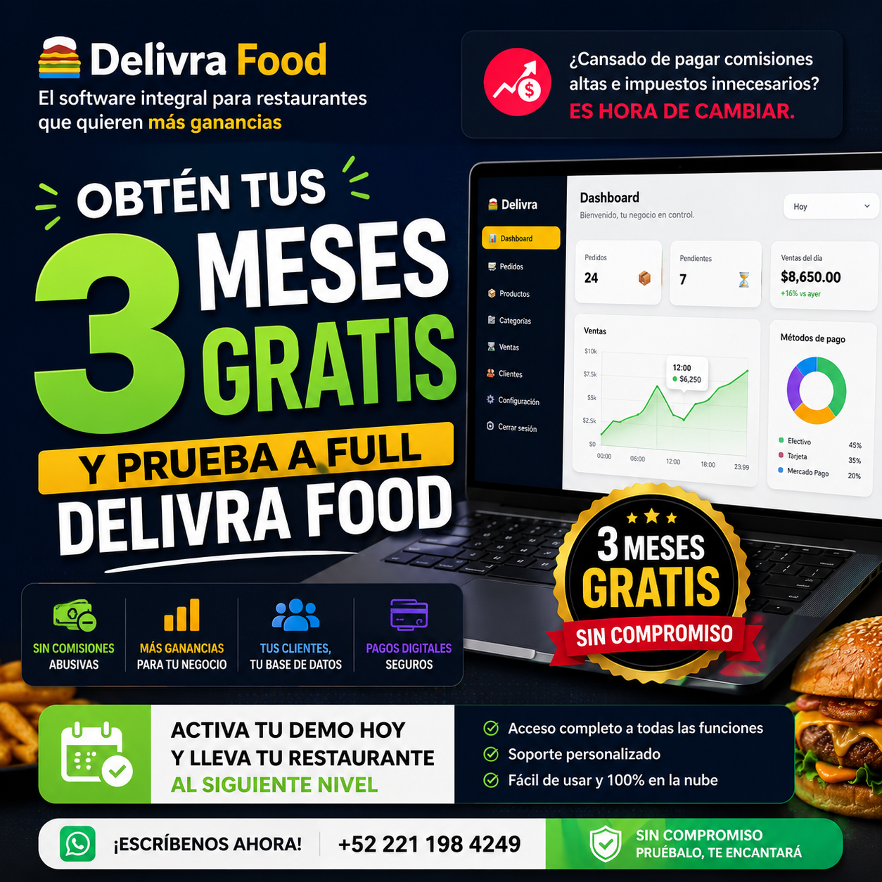 Promoción Delivra Food